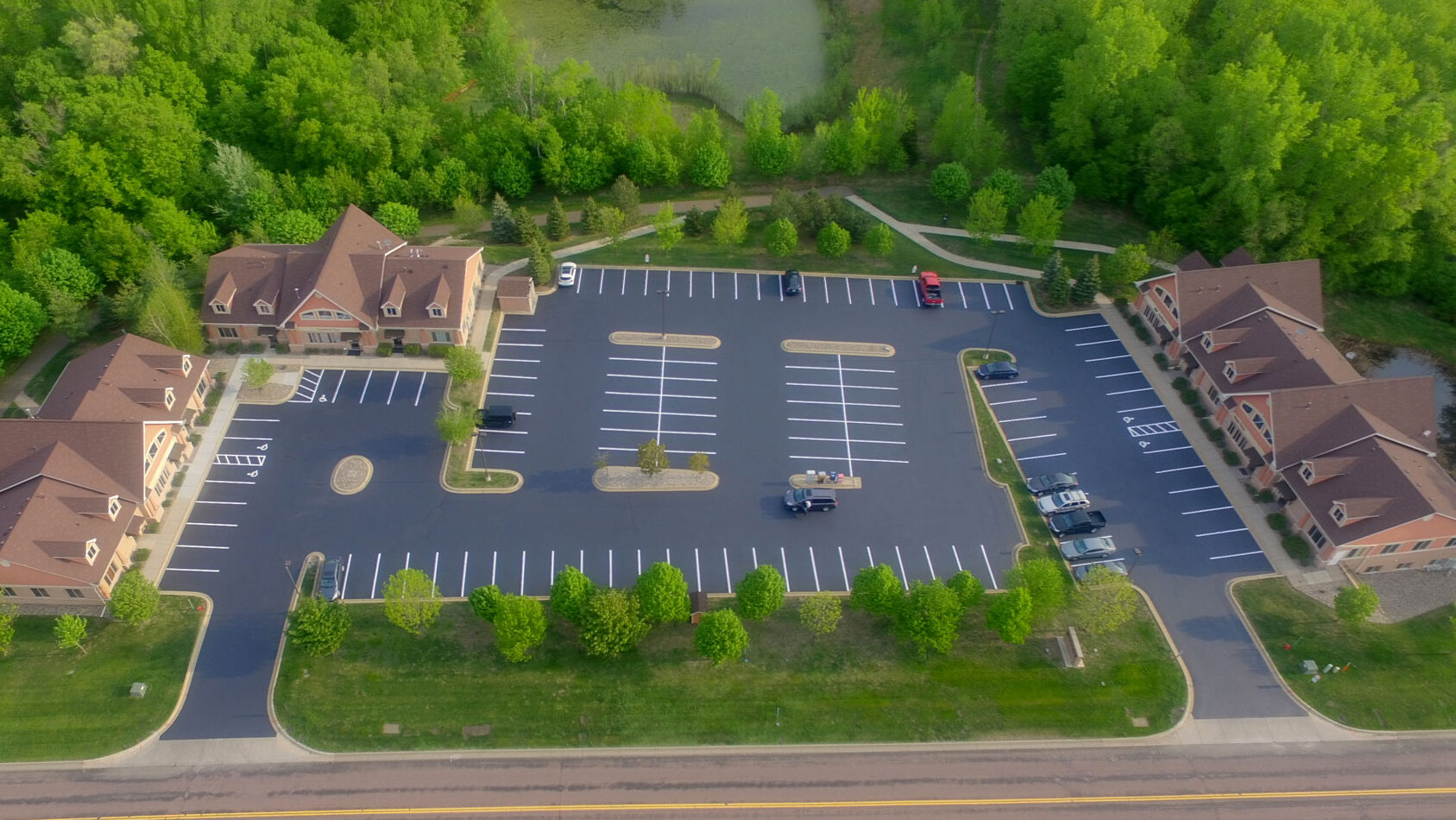 After — EP Business Office Park Sealcoat