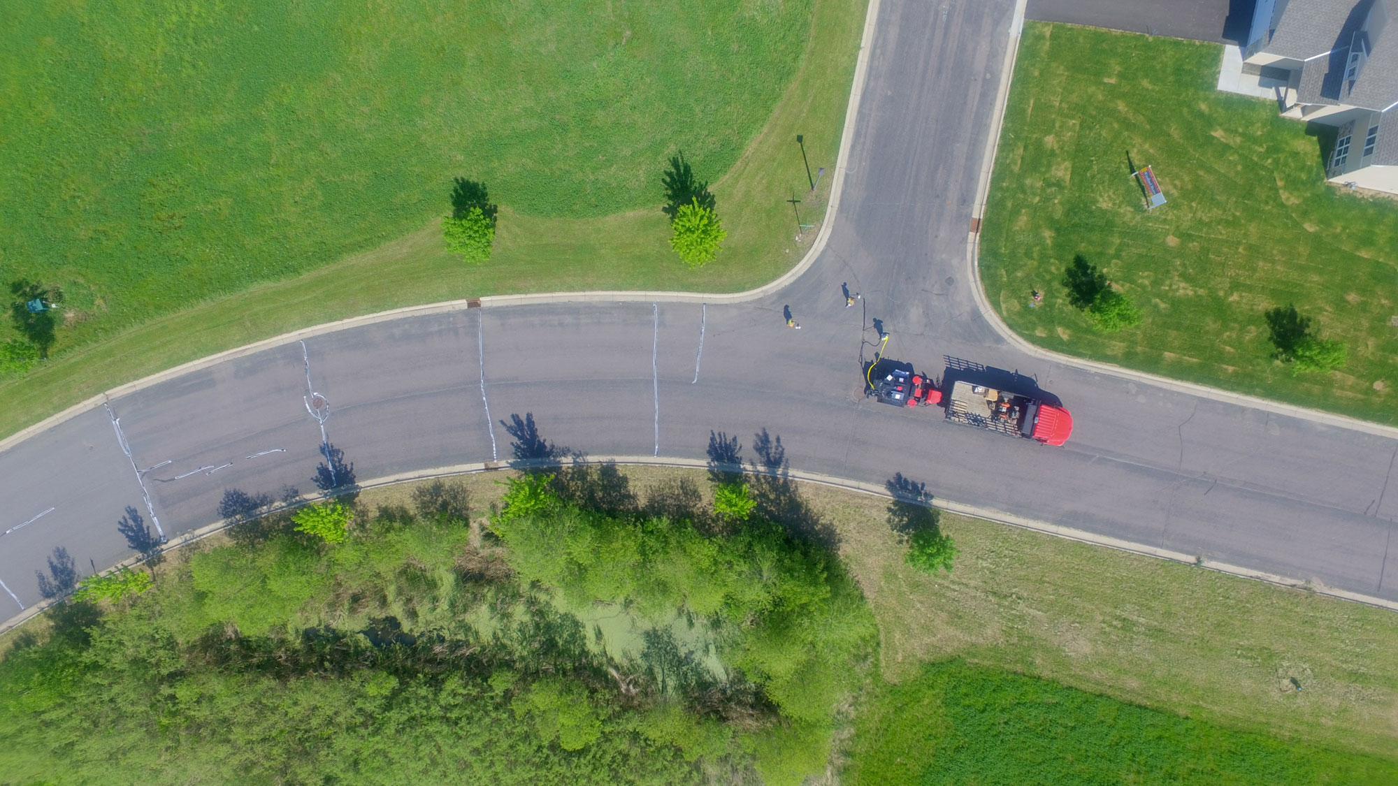 After — Route & Crack Seal Roads – Waverly